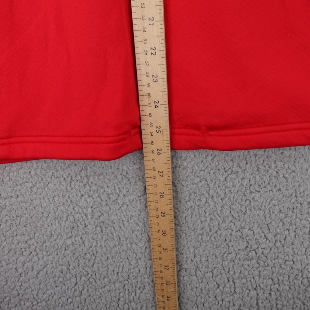 Zero Restriction Golf Pullover Mens Medium Red 1/… - image 6